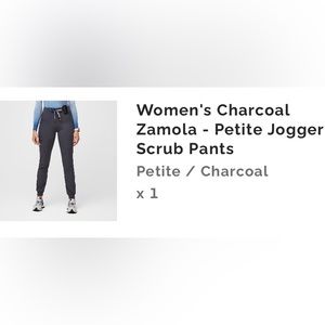 Figs Zamora joggers pride collection in charcoal